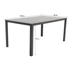 Kettler Loft Tafel 160 X 95 Cm 5 Kettler Loft Tafel 160 X 95 Cm -VIDAXL Winkel 1000053288 0101