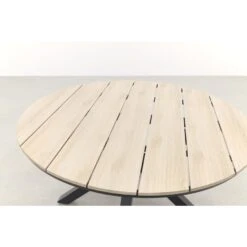 Garden Impressions Edison Tuintafel - 122 Cm. Rond -VIDAXL Winkel 1000053585 0103