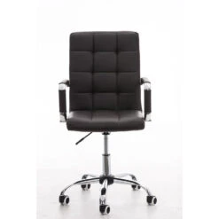 Clp Bureaustoel Deli V2 Kunstleer Bruin -VIDAXL Winkel 1000054333 0101