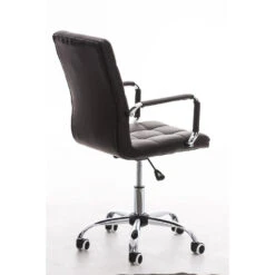 Clp Bureaustoel Deli V2 Kunstleer Bruin -VIDAXL Winkel 1000054333 0103