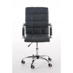 Clp Bureaustoel Deli V2 Kunstleer Grijs -VIDAXL Winkel 1000054342 0101