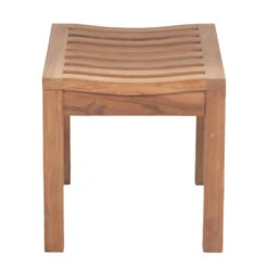 Giga Meubel Tuinbankje Teakhout - Naturel - 60cm - Bankje Madison -VIDAXL Winkel 1000054652 0103