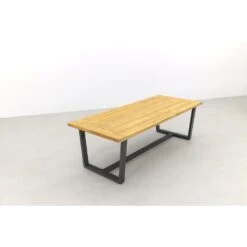 Exotan Murano Teakhouten Tuintafel - 240x100 Cm -VIDAXL Winkel 1000054953 0103