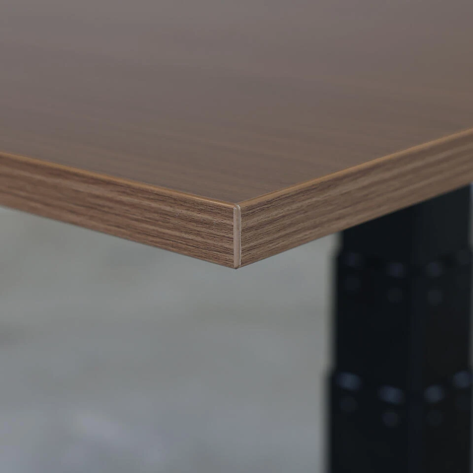 Elektrisch Verstelbaar Duo Bureau - 180x80 Cm - Two Dual Motor - Wit / Donker E 4 Elektrisch Verstelbaar Duo Bureau - 180x80 Cm - Two Dual Motor - Wit / Donker E - Afbeelding 4