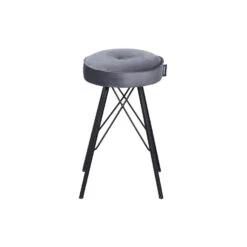 WOOOD Bella Kruk - Velvet - Asfalt - 53x33x33 7 WOOOD Bella Kruk - Velvet - Asfalt - 53x33x33 -VIDAXL Winkel 1000057163 0103