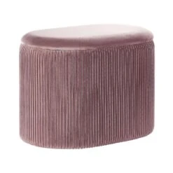 RICHLAND - Poef - Roze - 55 Cm - Fluweel