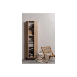 WOOOD Babs Kruk - Hout - Naturel - 41x31x31 -VIDAXL Winkel 1000057581 0103