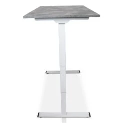 MRC COMFORT Elektrisch ARBO Zit-sta Bureau - 180x80cm - Wit - Betonlook -VIDAXL Winkel 1000058354 0103