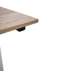 MRC EASY Elektrisch ARBO Zit-sta Bureau - 120x80cm - Wit - Midden Eiken -VIDAXL Winkel 1000058369 0102