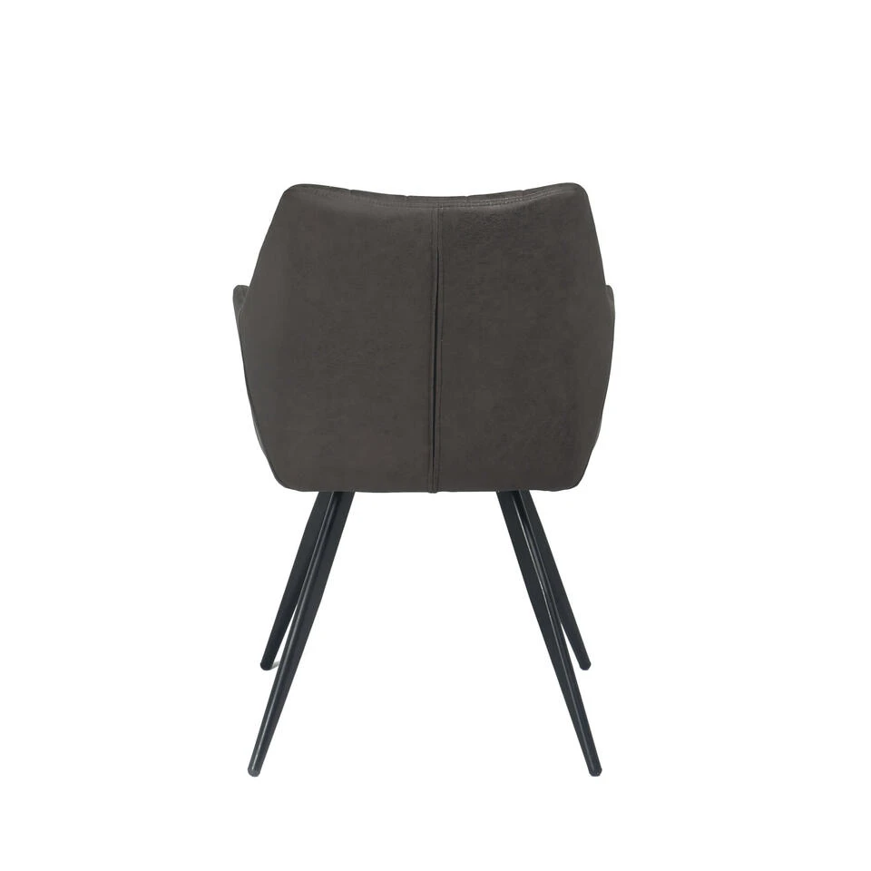 Furnihaus Eetkamerstoel Moon Antraciet 4 Furnihaus Eetkamerstoel Moon Antraciet - Afbeelding 4