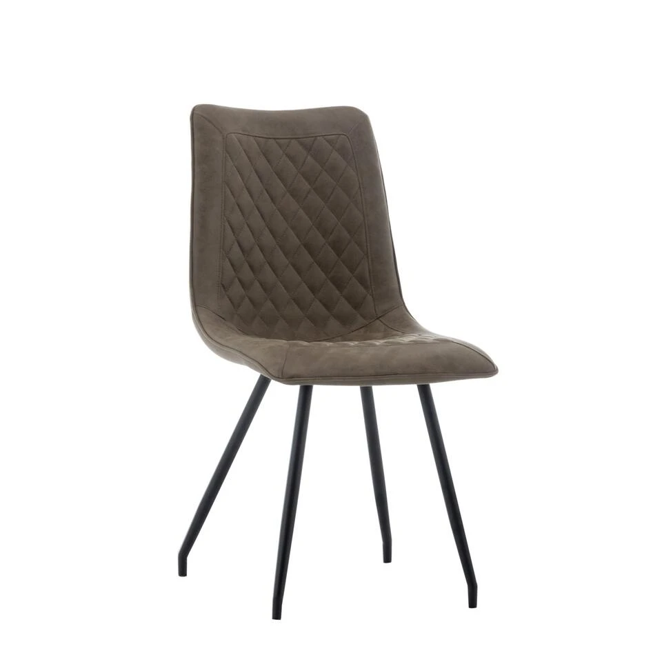 Furnihaus Eetkamerstoel Kick Olijf Groen 2 Furnihaus Eetkamerstoel Kick Olijf Groen - Afbeelding 2