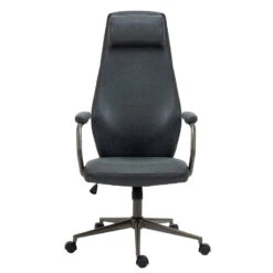 Clp Bureaustoel Pocatello Kunstleder Zwart -VIDAXL Winkel 1000062576 0101