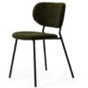 Rutger Eetkamerstoel Teddy - Stof - Groen -VIDAXL Winkel 1000069450
