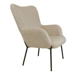 Giga Meubel Fauteuil Teddy Bruin - Zithoogte 44,5cm - Stoel Glasgow -VIDAXL Winkel 1000071523 0102