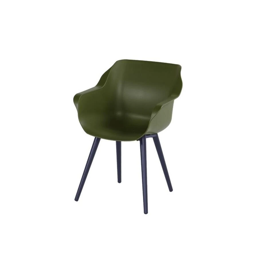 Hartman Sophie Studio Dining Armstoel - Moss Green - Set Van 2 3 Hartman Sophie Studio Dining Armstoel - Moss Green - Set Van 2 - Afbeelding 3