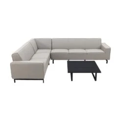 VDG Boavista/Royalty Sunbrella Loungeset - Grey - 4-delig - Links