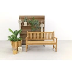 VDG Teakhouten Tuinbank Patrick - 150 Cm -VIDAXL Winkel 1000072937 0102