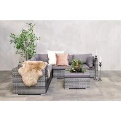 Fonteyn - Loungeset Rimini - Dark Grey -VIDAXL Winkel 1000073113 0102