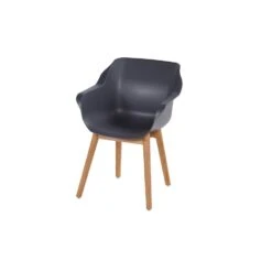 Set Van 2- Hartman Sophie Studio Diningstoel - Xerix - Teak Poot -VIDAXL Winkel 1000073142 0102