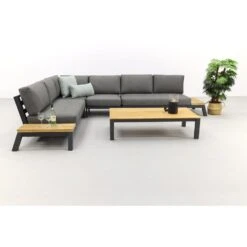 4 Seasons Empire Platform Loungeset 5-delig Met Mindo Tafel 150x75 Cm -VIDAXL Winkel 1000073170 0102