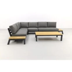 4 Seasons Empire Platform Loungeset 5-delig Met Mindo Tafel 150x75 Cm -VIDAXL Winkel 1000073170 0103