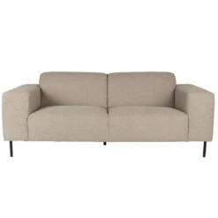 Puur Sylvia 2,5-zits Bank - Stof - Taupe -VIDAXL Winkel 1000074294 0101