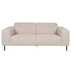 Puur Sylvia 2,5-zits Bank - Stof - Wit -VIDAXL Winkel 1000074296 0101