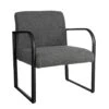 Mica Decorations Symon Fauteuil - Donkergrijs -VIDAXL Winkel 1000077756