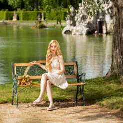 Tectake - Tuinbank Tuin Bank Tuinbankje Zitbank Gietijzer 124 Cm 5 Tectake - Tuinbank Tuin Bank Tuinbankje Zitbank Gietijzer 124 Cm -VIDAXL Winkel 1000078020 0101