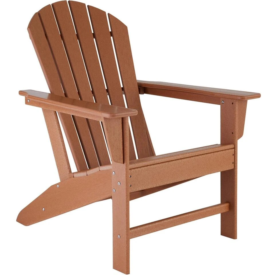 Tectake -tuinstoel Adirondack -Janis - Bruin 1 Tectake -tuinstoel Adirondack -Janis - Bruin