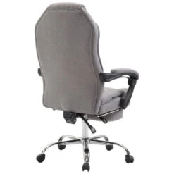 Clp Bureaustoel Castle Stof Zilverkleurig -VIDAXL Winkel 1000082872 0103