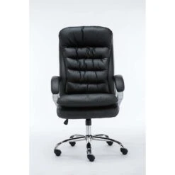 Clp Bureaustoel XXL Vancouver Kunstleder Zwart -VIDAXL Winkel 1000083188 0102