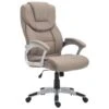Clp Bureaustoel Texas Stof Taupe -VIDAXL Winkel 1000085177