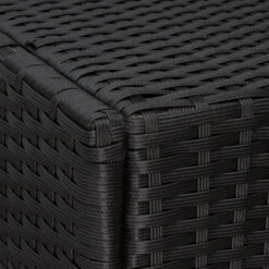 Tectake - Ligstoel - Wicker - Zwart -VIDAXL Winkel 1000086059 0103