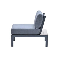 Garden Impressions Aurora Loungestoel - Donker Grijs -VIDAXL Winkel 1000087172 0103