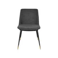 Rein Living Lionel Eetkamerstoel - Donkergrijs - Set Van 2 -VIDAXL Winkel 1000087454 0103