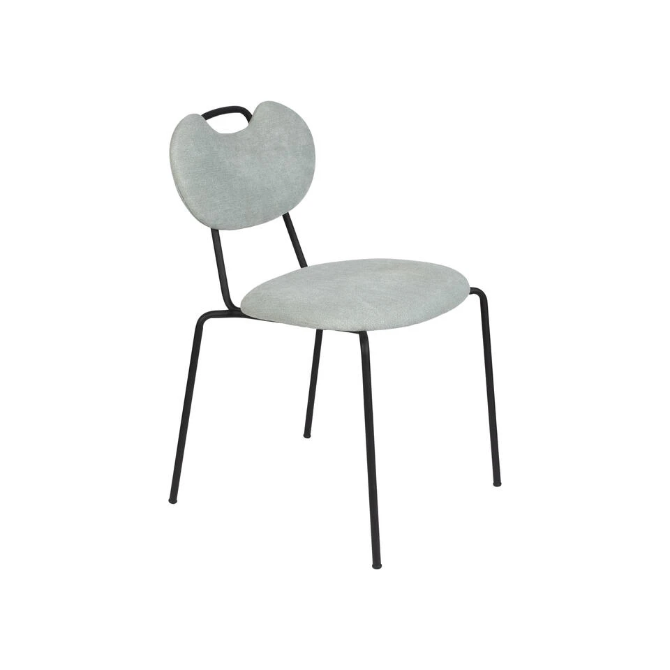 Rein Living Aspen Eetkamerstoel - Lichtgroen - Set Van 2 3 Rein Living Aspen Eetkamerstoel - Lichtgroen - Set Van 2 - Afbeelding 3