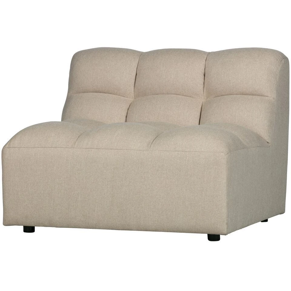 WOOOD Pepper Fauteuil - Stof - Zand - 79x100x92 1 WOOOD Pepper Fauteuil - Stof - Zand - 79x100x92