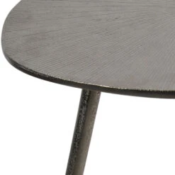 Shine Bijzettafel Brush - Aluminium - Grijs -VIDAXL Winkel 1000088276 0102