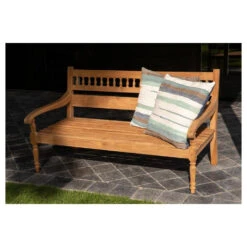 Exotan 2-Zits Tuinbankje Java - Teak - Naturel - 85x150x79 -VIDAXL Winkel 1000089025 0102
