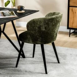 Culo Eetkamerstoel Roman - Stof - Groen 6 Culo Eetkamerstoel Roman - Stof - Groen -VIDAXL Winkel 1000089899 0102