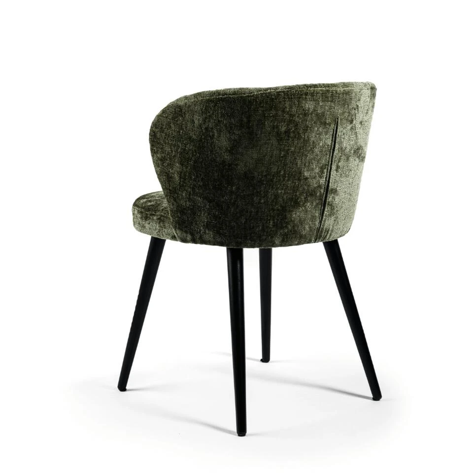 Culo Eetkamerstoel Roman - Stof - Groen 4 Culo Eetkamerstoel Roman - Stof - Groen - Afbeelding 4