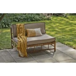 Exotan Ligbank Buiten - Bamboe - Bruin - 70x120x80 -VIDAXL Winkel 1000091240 0101