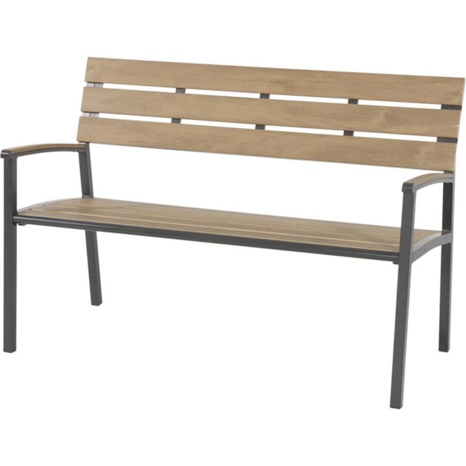 Arezzo Tuinbank 120cm - Hout - Bruin 1 Arezzo Tuinbank 120cm - Hout - Bruin