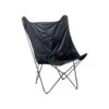 Beliani Fauteuil NYBRO - Zwart Fluweel -VIDAXL Winkel 1000093871