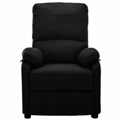 VidaXL Fauteuil Verstelbaar Elektrisch Stof Zwart -VIDAXL Winkel 1000094066 0101