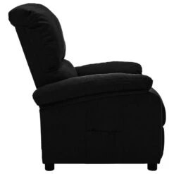 VidaXL Fauteuil Verstelbaar Elektrisch Stof Zwart -VIDAXL Winkel 1000094066 0102