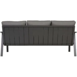 Loungebank Mai Tai - Stof - Grijs -VIDAXL Winkel 1000094346 0104