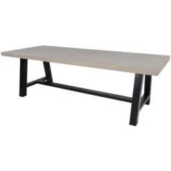 Toro Tuintafel 250x100x77cm - Beton - Grijs