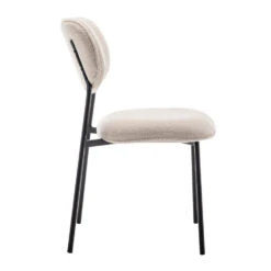 Furnihaus Eetkamerstoel Amalia Teddy Beige -VIDAXL Winkel 1000096629 0103